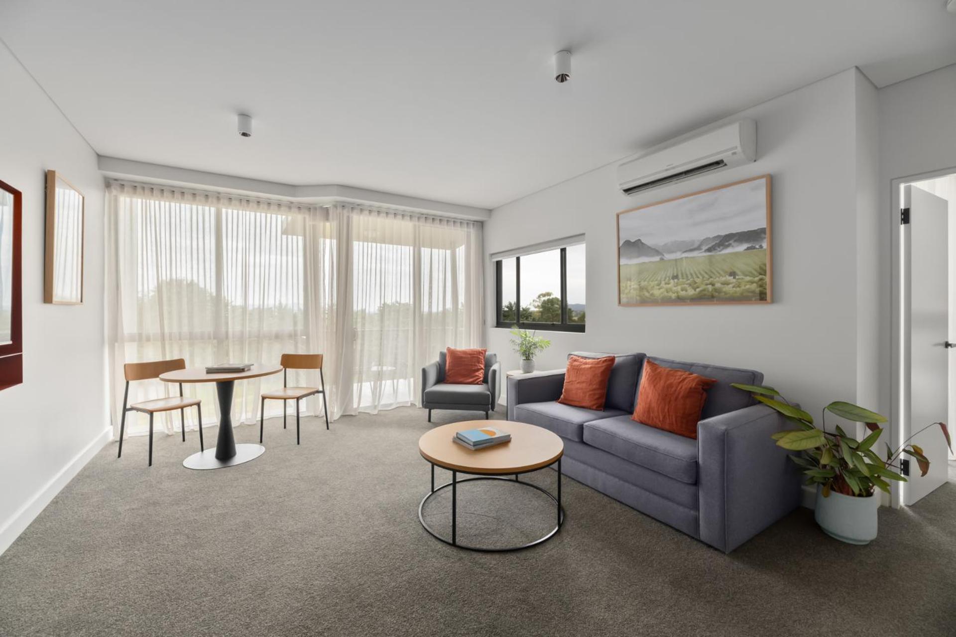 Hotel Balgownie Estate Yarra Glen Zewnętrze zdjęcie A staged living room