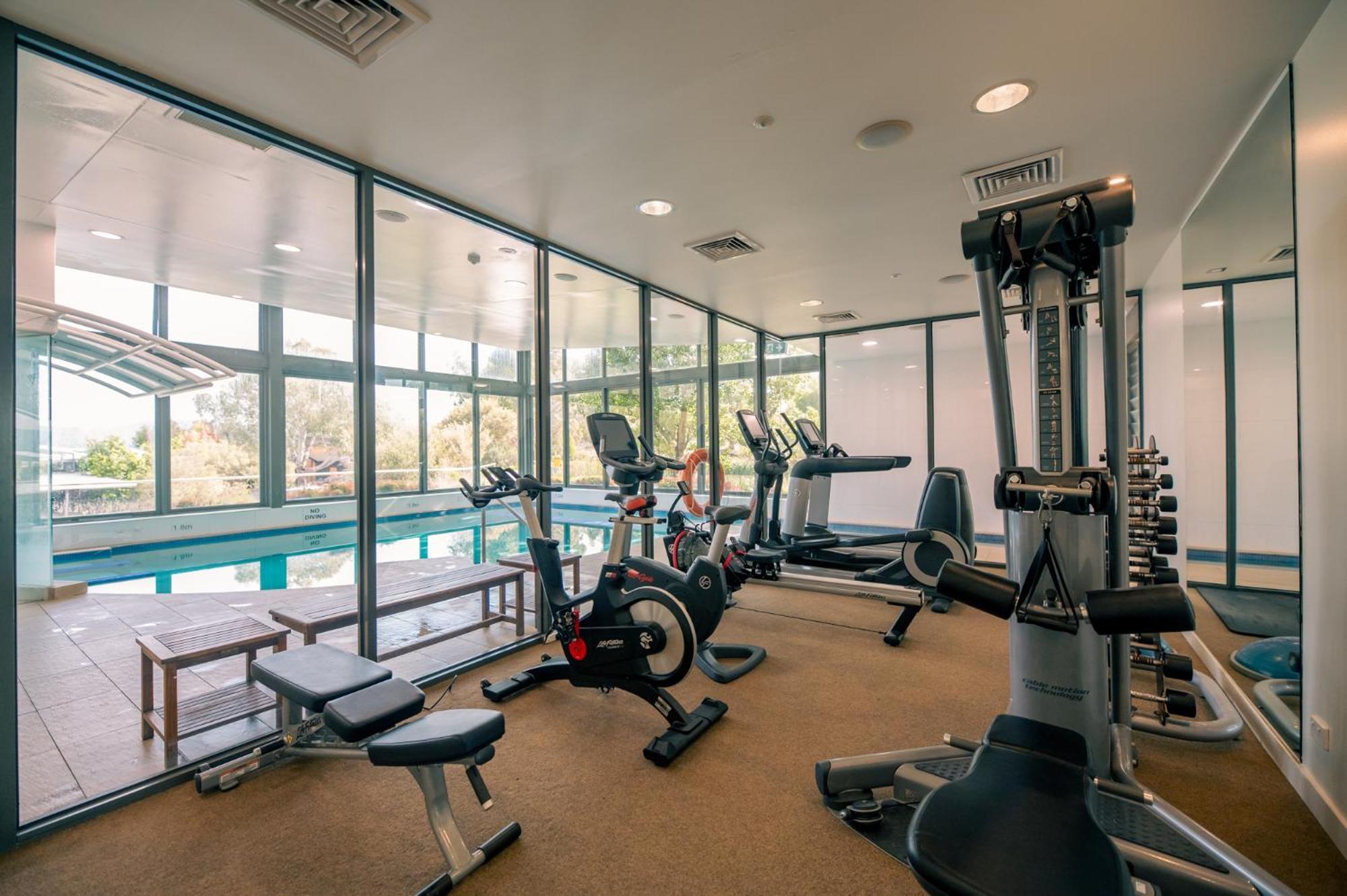 Hotel Balgownie Estate Yarra Glen Zewnętrze zdjęcie The gym at the hotel